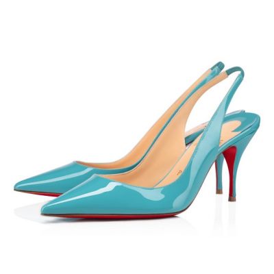 Sandalias Clare Sling Christian Louboutin Mujer - Turquesa - 1215153H380